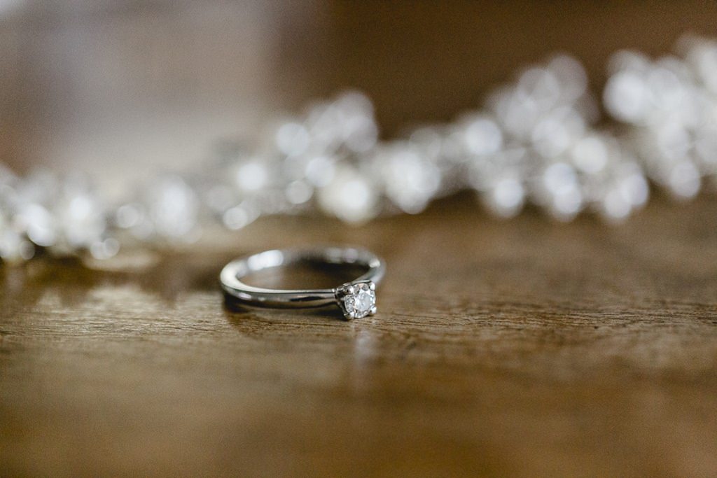 Platin Verlobungsring mit Diamant | Foto: Hanna Witte