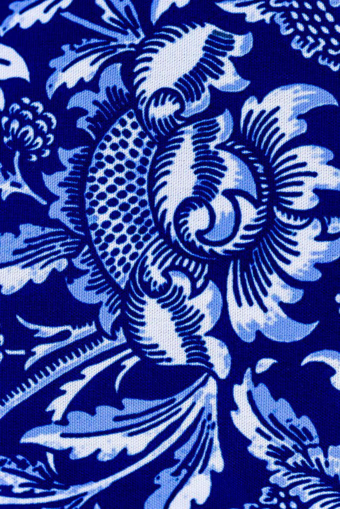 von Portugal inspiriertes Muster in blau und weiß als Hochzeitsdeko | Foto: Hanna Witte